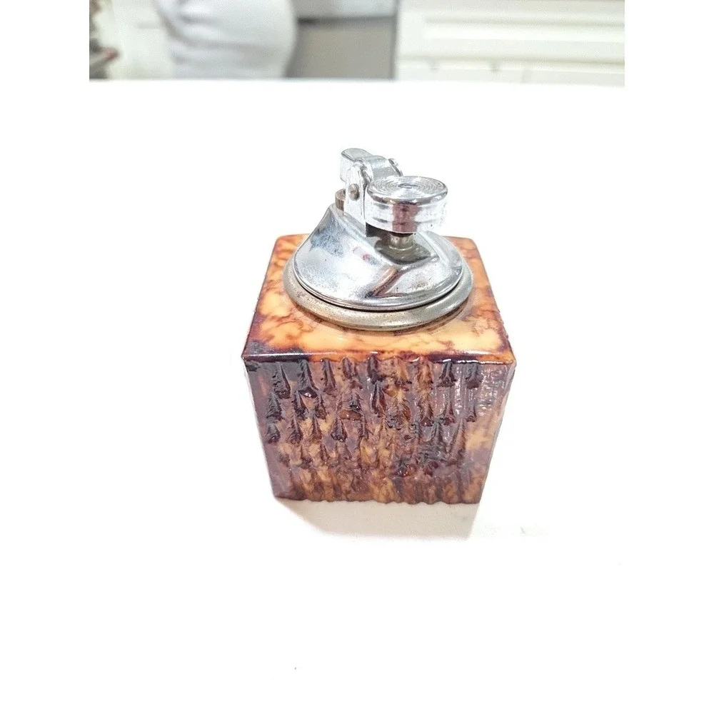 1960s Alabaster table lighter  by Romano Bianchi